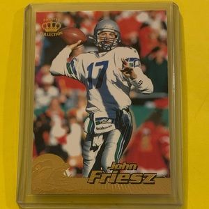John Friesz #397 1996 Pacific Crown Collection Footbal Card